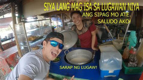 Ang Sipag Ni Ate Lagi ko siya nakikita nag wawalis sa daan..